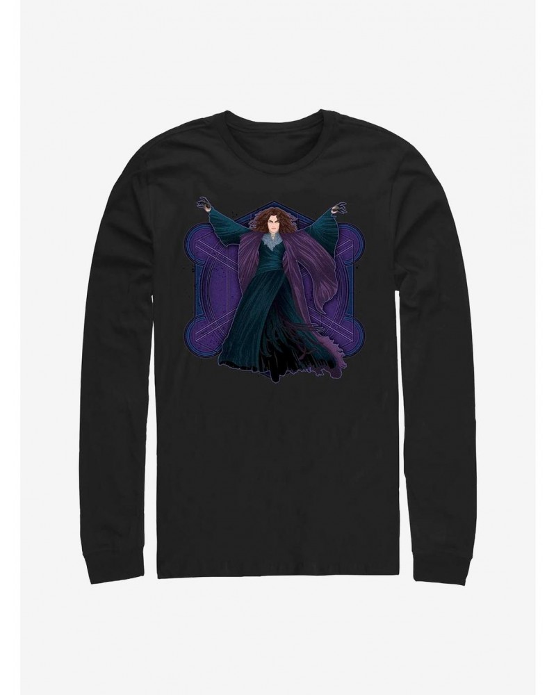 Marvel WandaVision Agatha Witch Long-Sleeve T-Shirt $12.37 T-Shirts