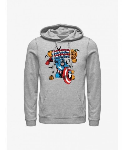 Marvel Captain America Pumpkins Hoodie $13.65 Hoodies