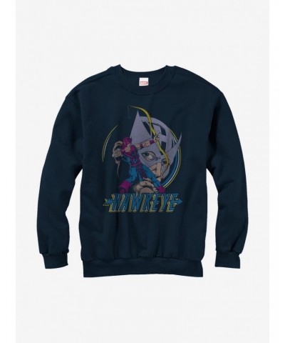 Marvel Hawkeye Classic Ready Aim Fire Sweatshirt $12.69 Sweatshirts