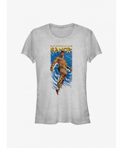 Marvel Black Panther: Wakanda Forever Namor's Epic Entrance Girls T-Shirt $8.76 T-Shirts