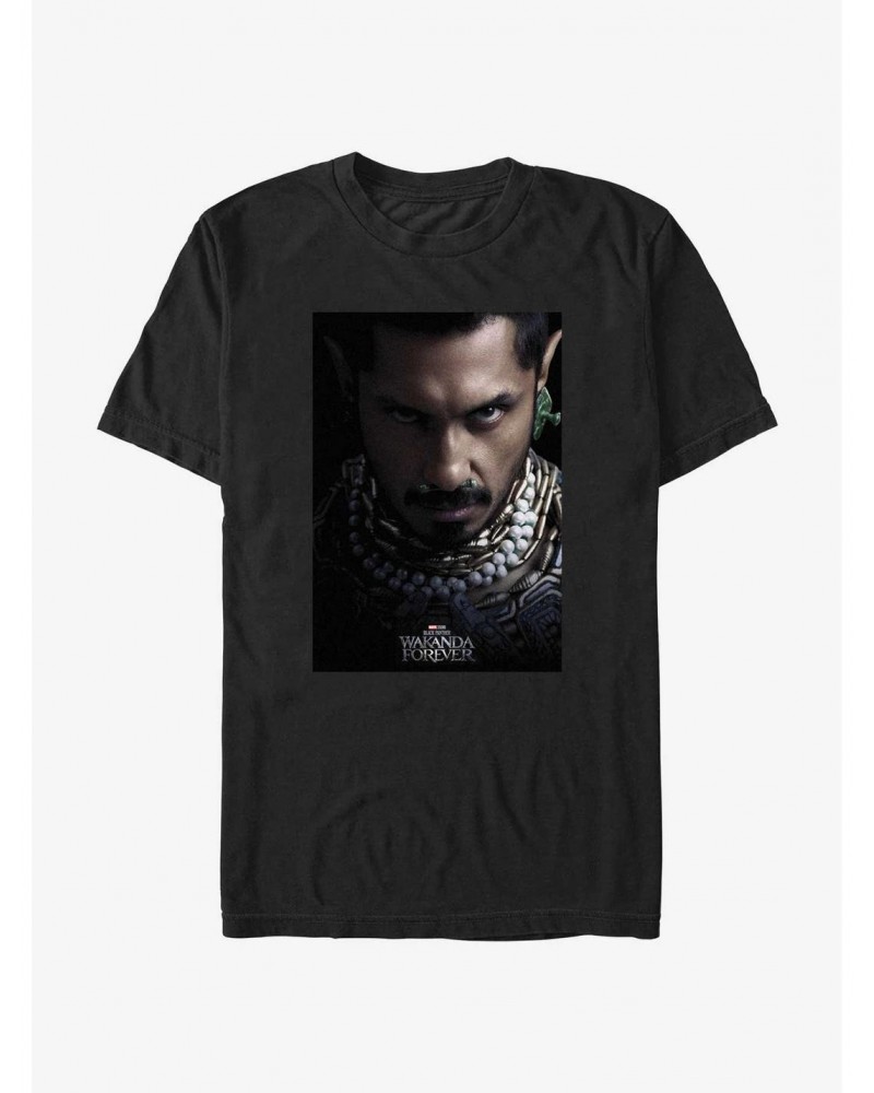 Marvel Black Panther: Wakanda Forever Namor Movie Poster T-Shirt $7.65 T-Shirts