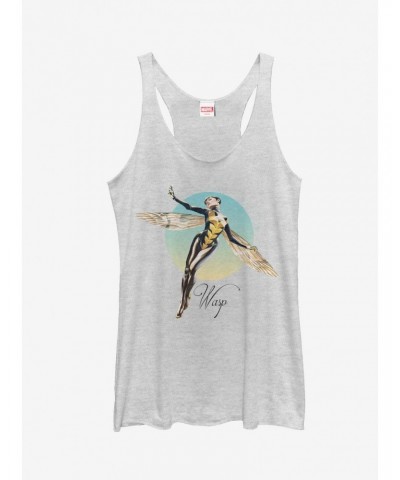 Marvel Ant-Man And The Wasp Graceful Wasp In Flight Girls Tank Top $8.29 Tops