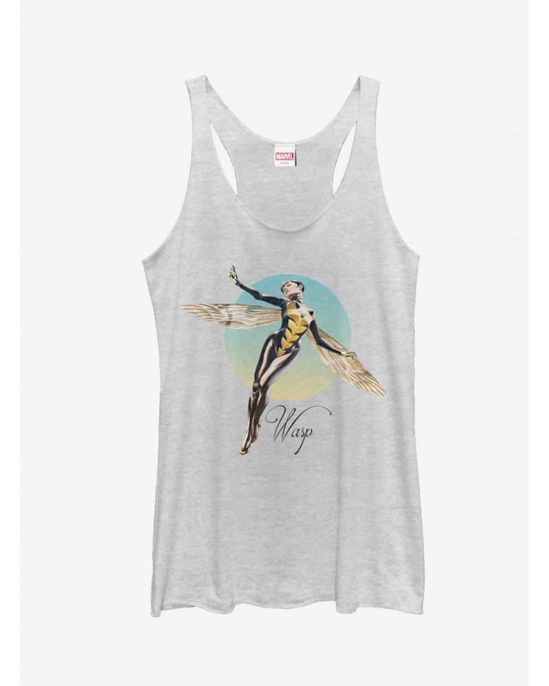 Marvel Ant-Man And The Wasp Graceful Wasp In Flight Girls Tank Top $8.29 Tops