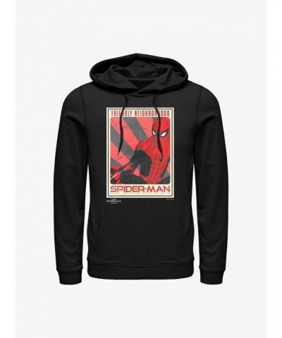 Marvel Spider-Man: No Way Home The Friendly Spider Hoodie $15.80 Hoodies