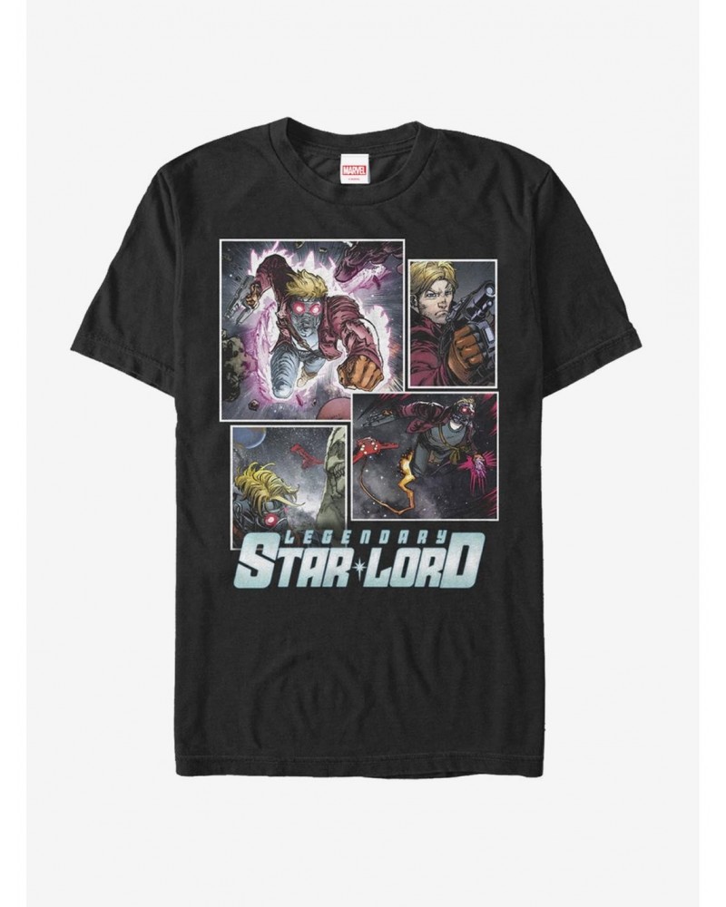 Marvel Guardians of the Galaxy Star-Lord Collage T-Shirt $5.93 T-Shirts