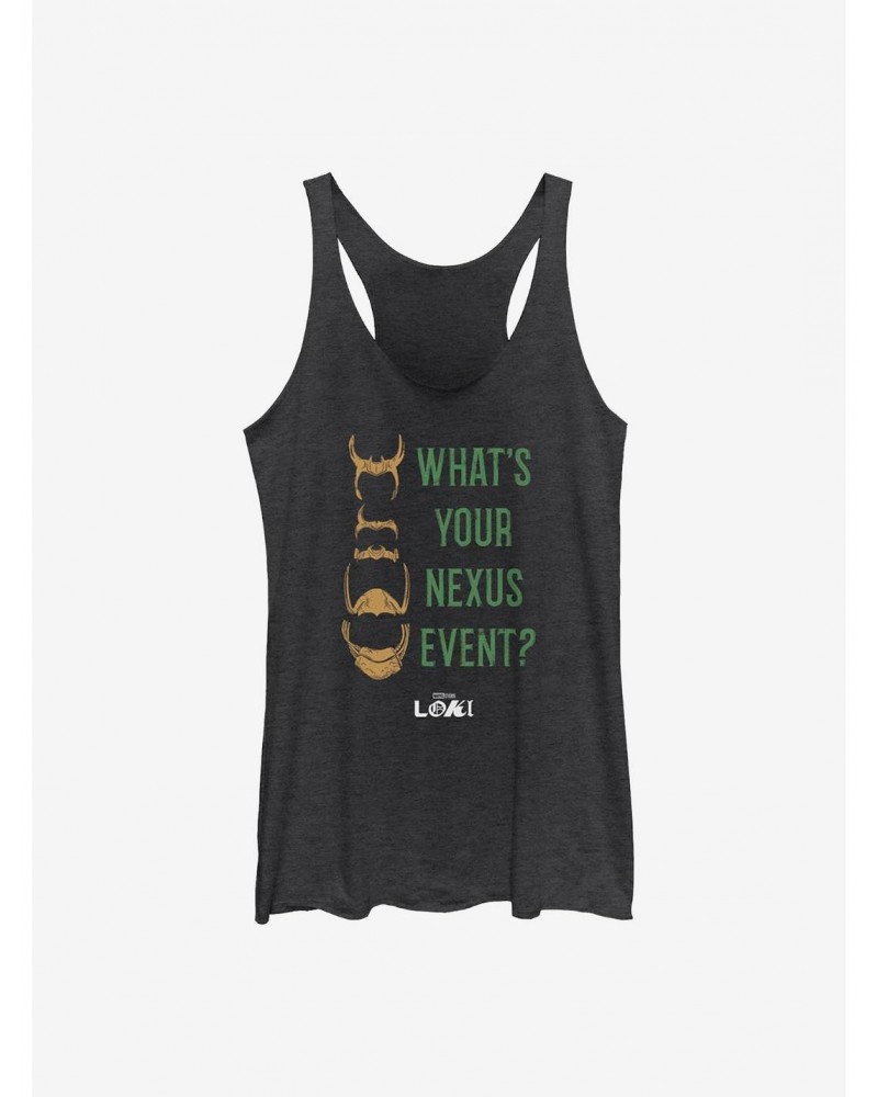 Marvel Loki What's Your Nexus Event? Girls Tank $9.95 Tanks