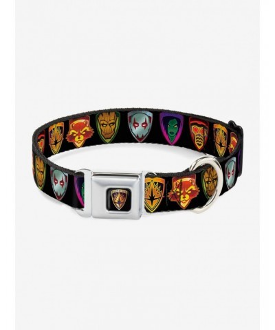 Marvel Guardians Of The Galaxy Badge 5 Character Seatbelt Buckle Pet Collar $7.47 Pet Collars