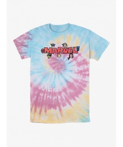 Marvel Avengers Vintage Logo Tie Dye T-Shirt $6.63 T-Shirts