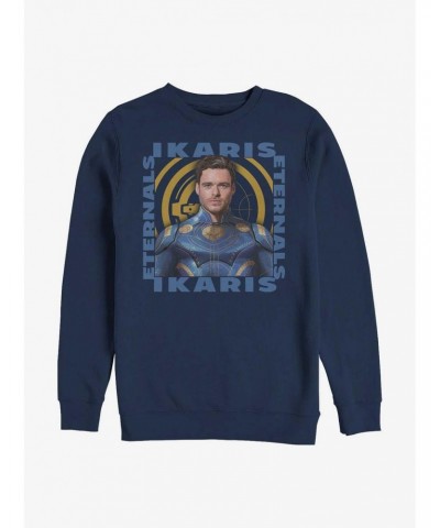 Marvel Eternals Ikaris Hero Box Crew Sweatshirt $11.22 Sweatshirts