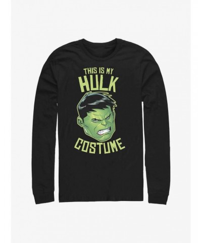 Marvel The Hulk This Is My Costume Long-Sleeve T-Shirt $10.53 T-Shirts
