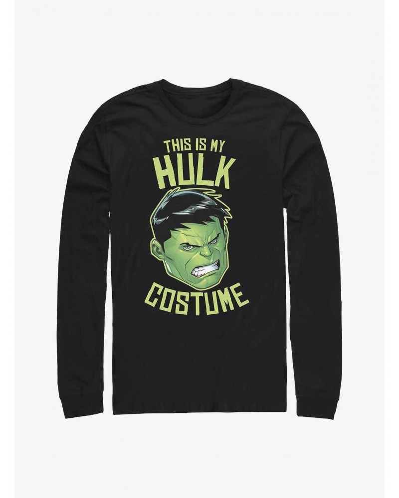 Marvel The Hulk This Is My Costume Long-Sleeve T-Shirt $10.53 T-Shirts