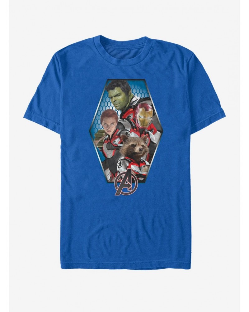 Marvel Avengers: Endgame Hexagon Avenged T-Shirt $7.65 T-Shirts