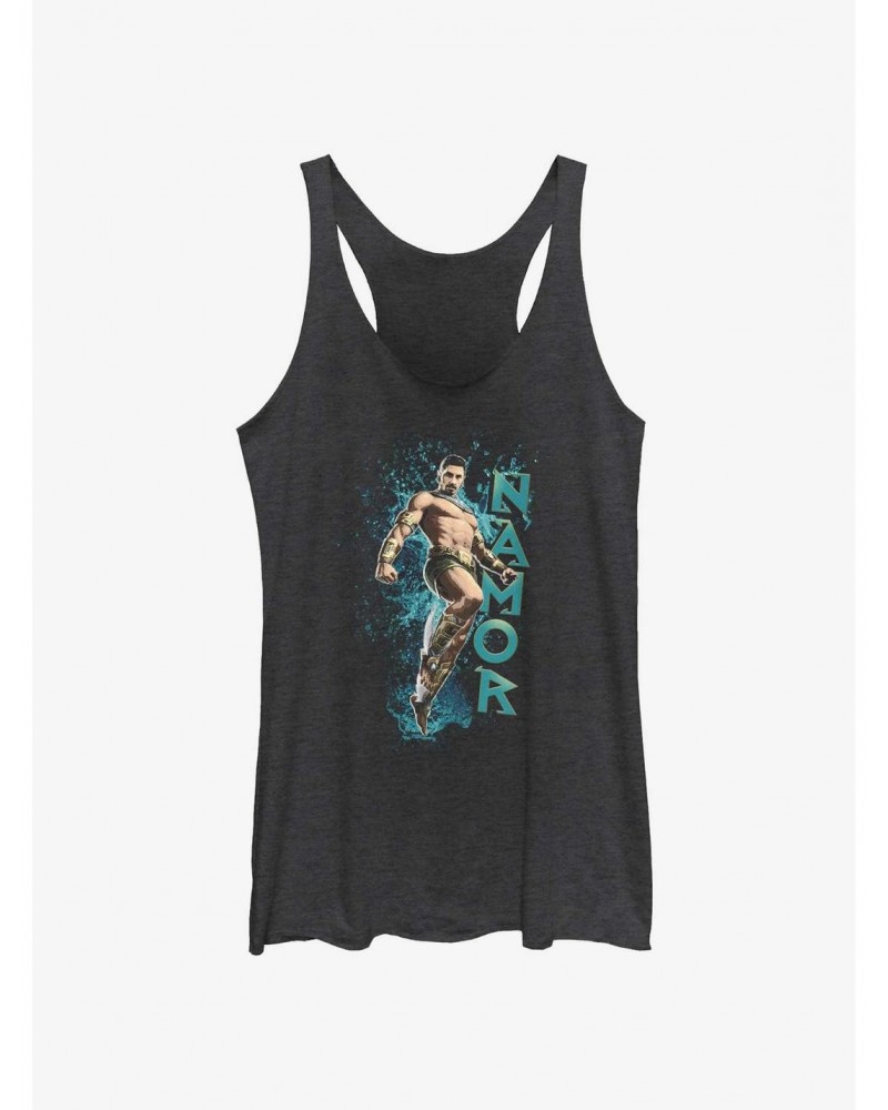 Marvel Black Panther: Wakanda Forever Make A Splash Namor Girls Tank $7.67 Tanks