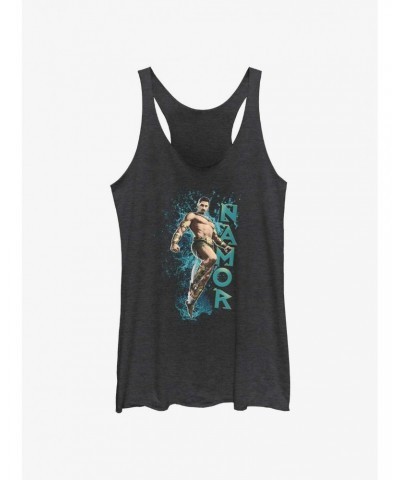 Marvel Black Panther: Wakanda Forever Make A Splash Namor Girls Tank $7.67 Tanks