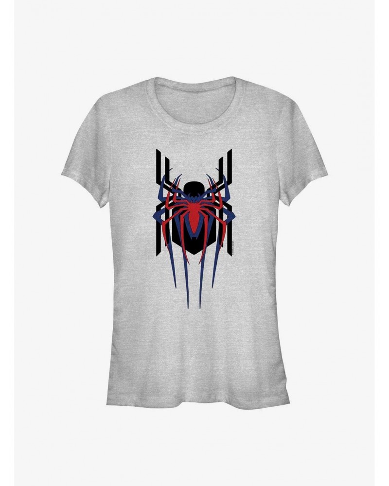 Marvel Spider-Man: No Way Home Spiders Stacked Girls T-Shirt $8.17 T-Shirts