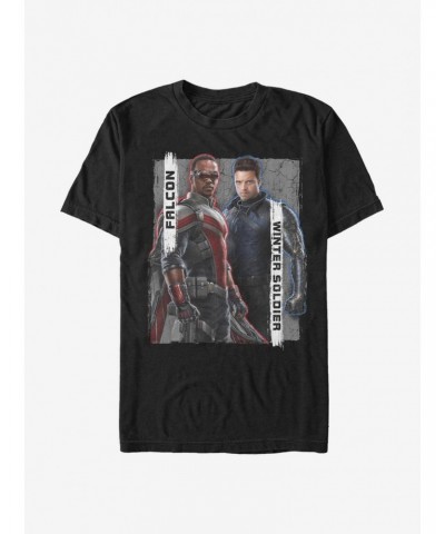 Marvel The Falcon And The Winter Soldier New Team T-Shirt $5.93 T-Shirts