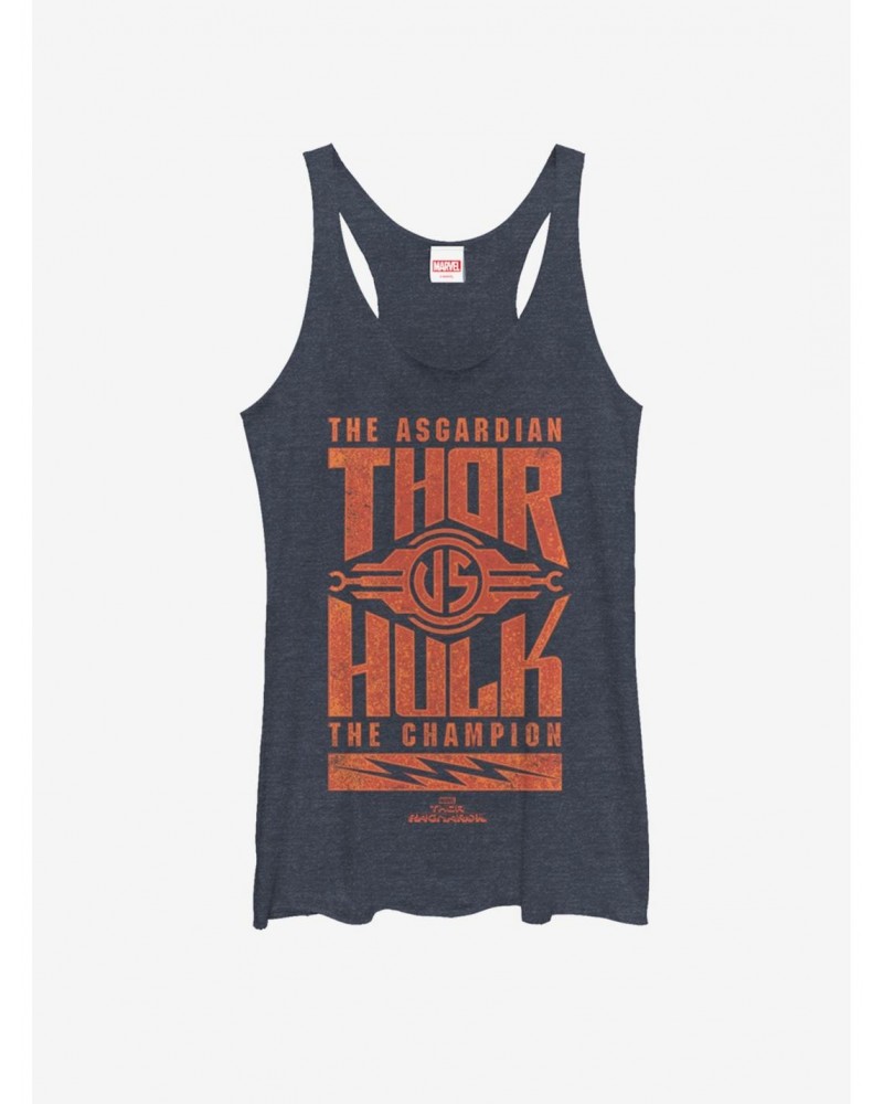 Marvel Thor and Hulk Stack Girls Tank $6.22 Tanks