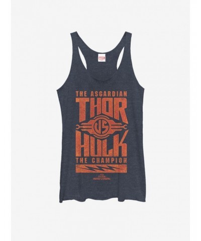 Marvel Thor and Hulk Stack Girls Tank $6.22 Tanks