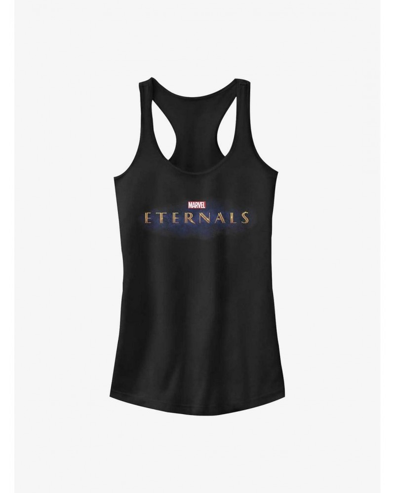 Marvel Eternals Logo Girls Tank $9.36 Tanks