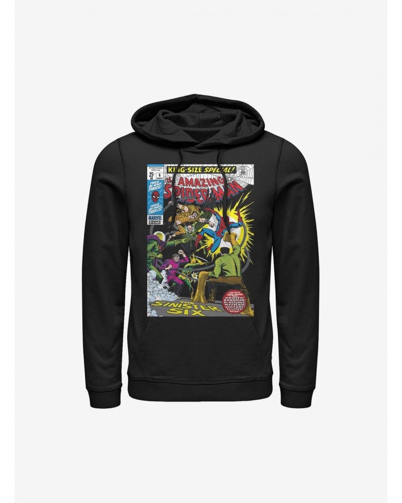 Marvel Spider-Man Comic Hoodie $11.14 Hoodies