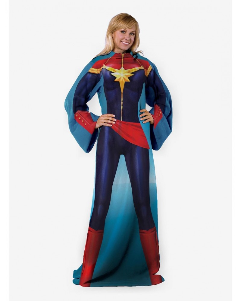 Marvel Mighty Captain Marvel Comfy Blanket $10.51 Blankets