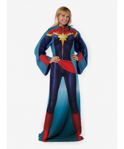 Marvel Mighty Captain Marvel Comfy Blanket $10.51 Blankets