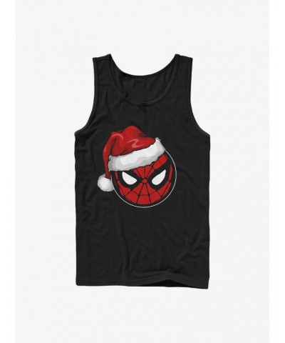 Marvel Spider-Man Spidey Santa Hat Tank $5.98 Tanks