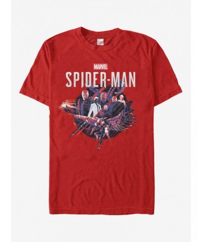 Marvel Spider-Man Villains Circle T-Shirt $7.27 T-Shirts
