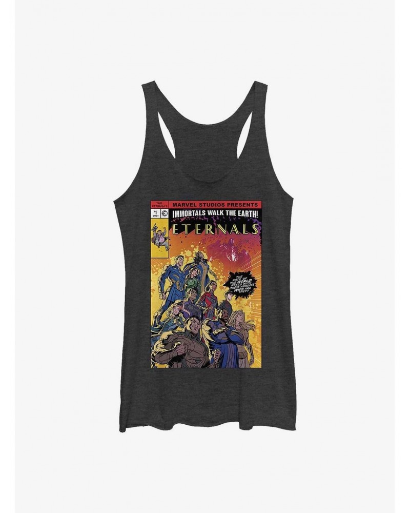 Marvel Eternals Comic Cover Girls Tank $8.08 Tanks