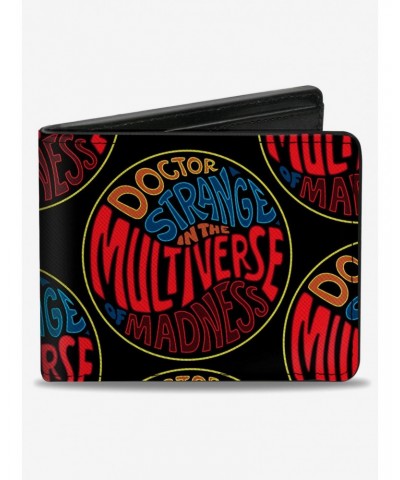 Marvel Doctor Strange In The Multiverse Of Madness Logo Bifold Wallet $6.48 Wallets