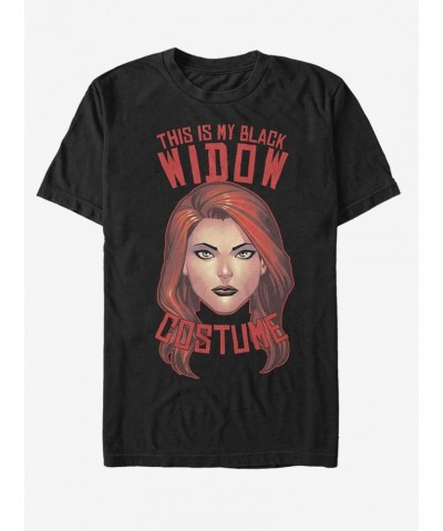 Marvel Halloween My Black Widow Costume T-Shirt $7.07 T-Shirts