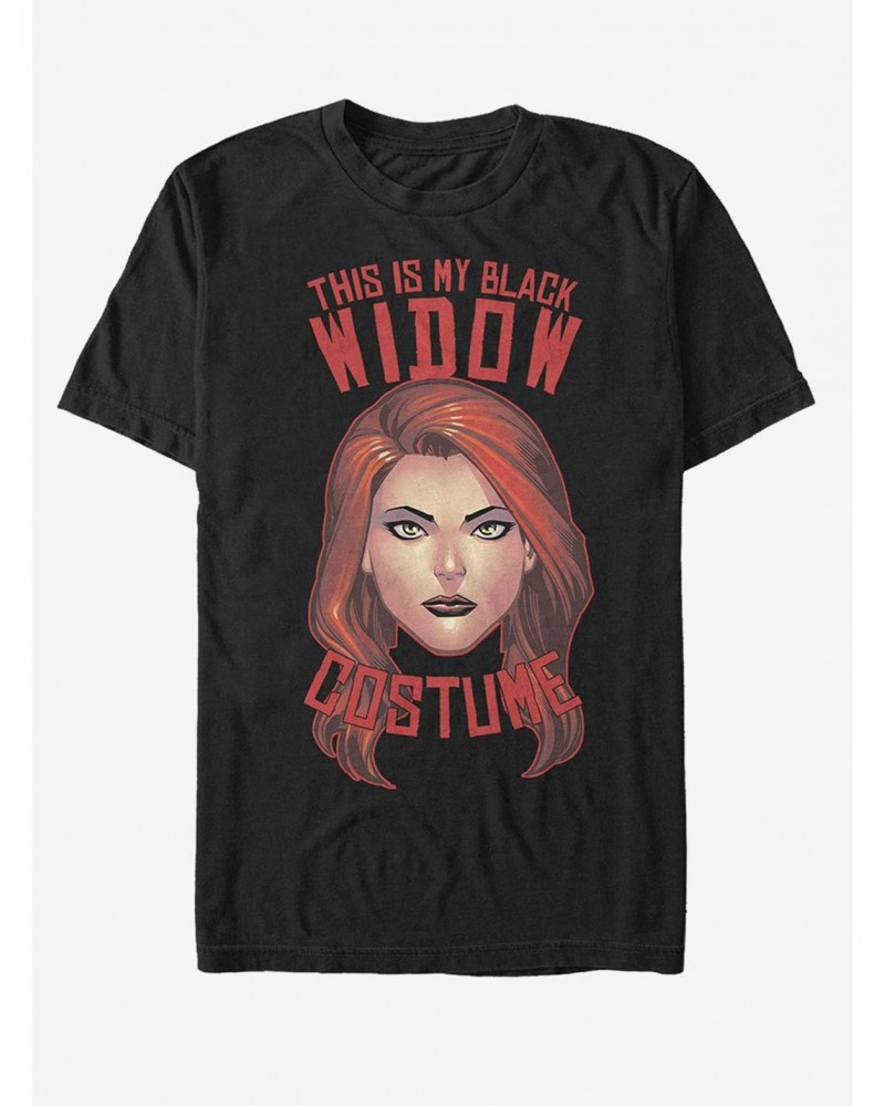 Marvel Halloween My Black Widow Costume T-Shirt $7.07 T-Shirts