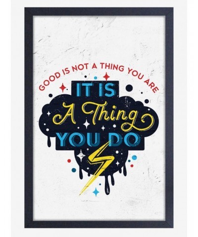 Marvel Miss Marvel Quote Framed Wood Wall Art $8.72 Merchandises