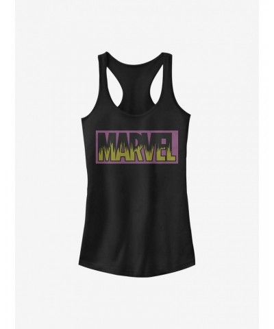 Marvel Neon Logo Girls Tank $8.96 Tanks