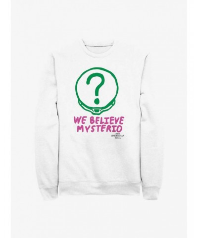 Marvel Spider-Man: No Way Home Mysterio Believer Crew Sweatshirt $14.76 Sweatshirts