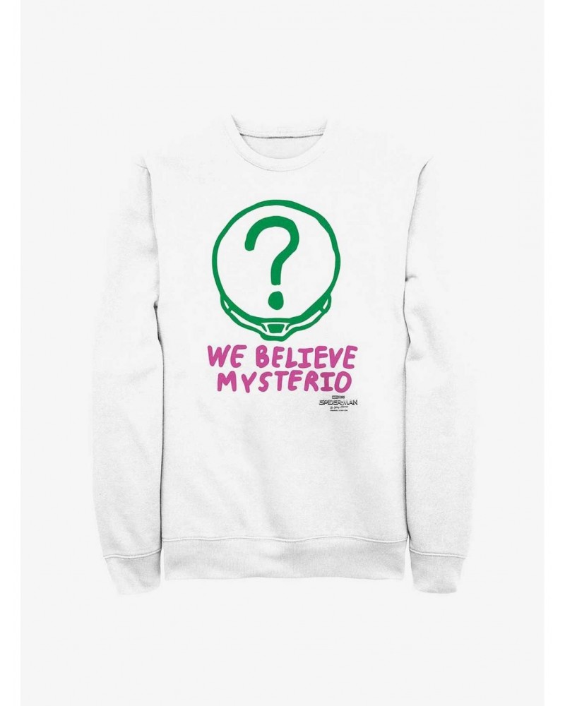 Marvel Spider-Man: No Way Home Mysterio Believer Crew Sweatshirt $14.76 Sweatshirts